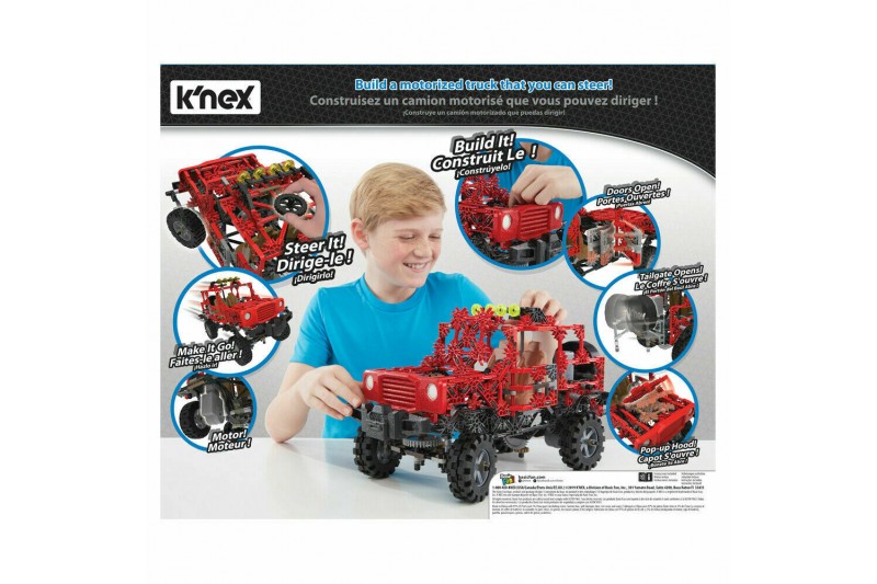 K'Nex Trail Rider Motorised Truck Building Set 15222 K Nex Knex