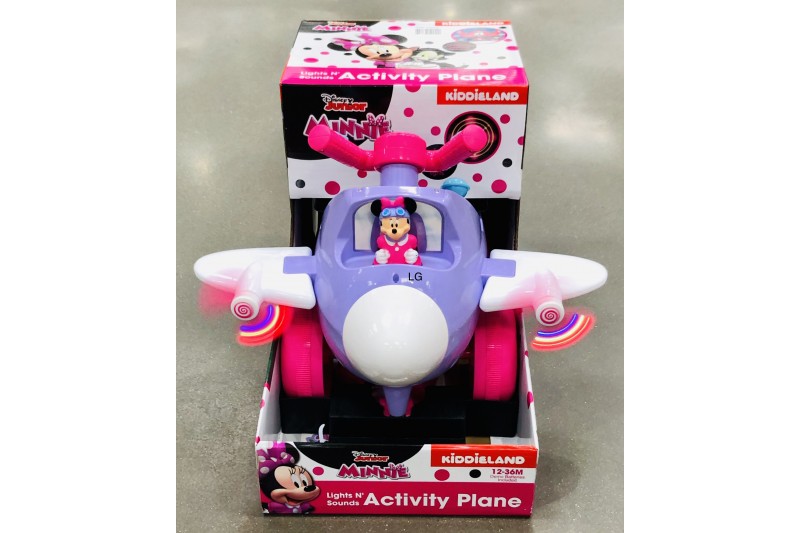 Disney Junior Minnie Mouse Activity Plane Ride on by Kiddieland 
