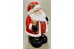 Hand Painted Ceramic Christmas Santa Cookie Jar